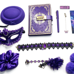 Elegant purple set