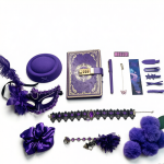 Elegant purple set